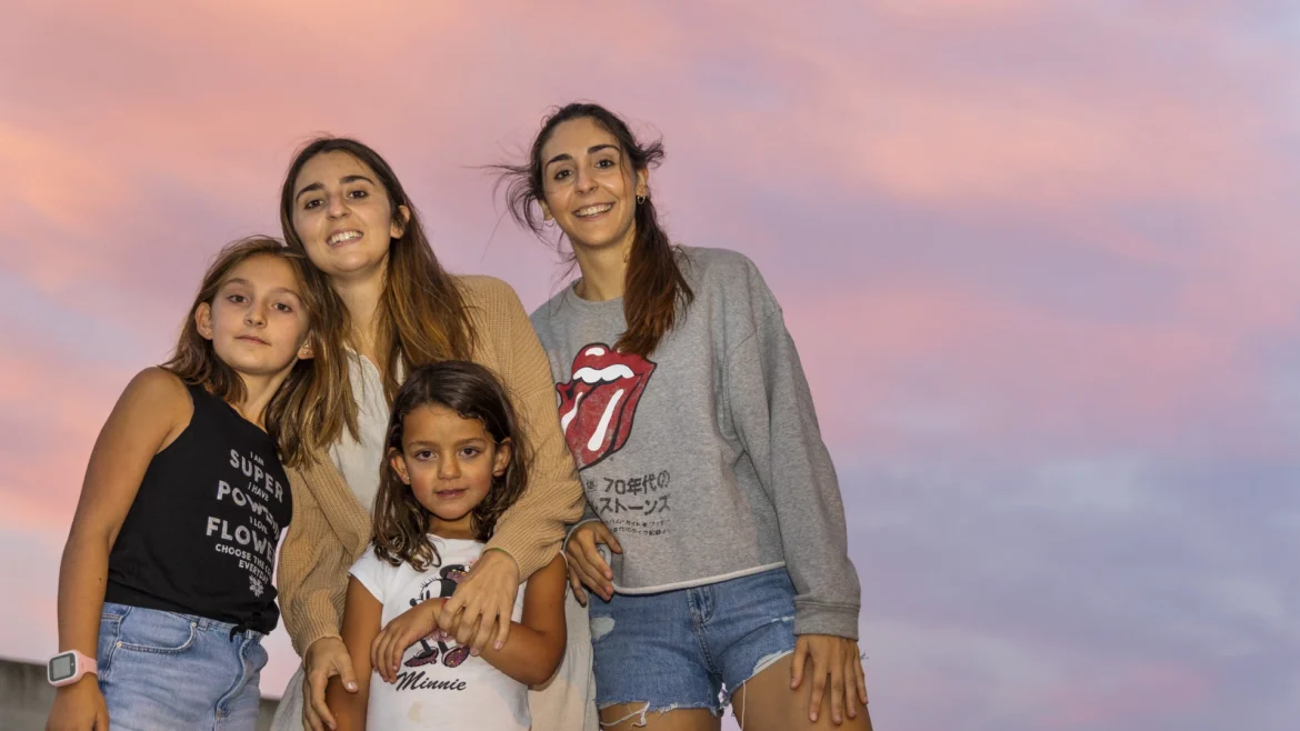 Familia en Soria